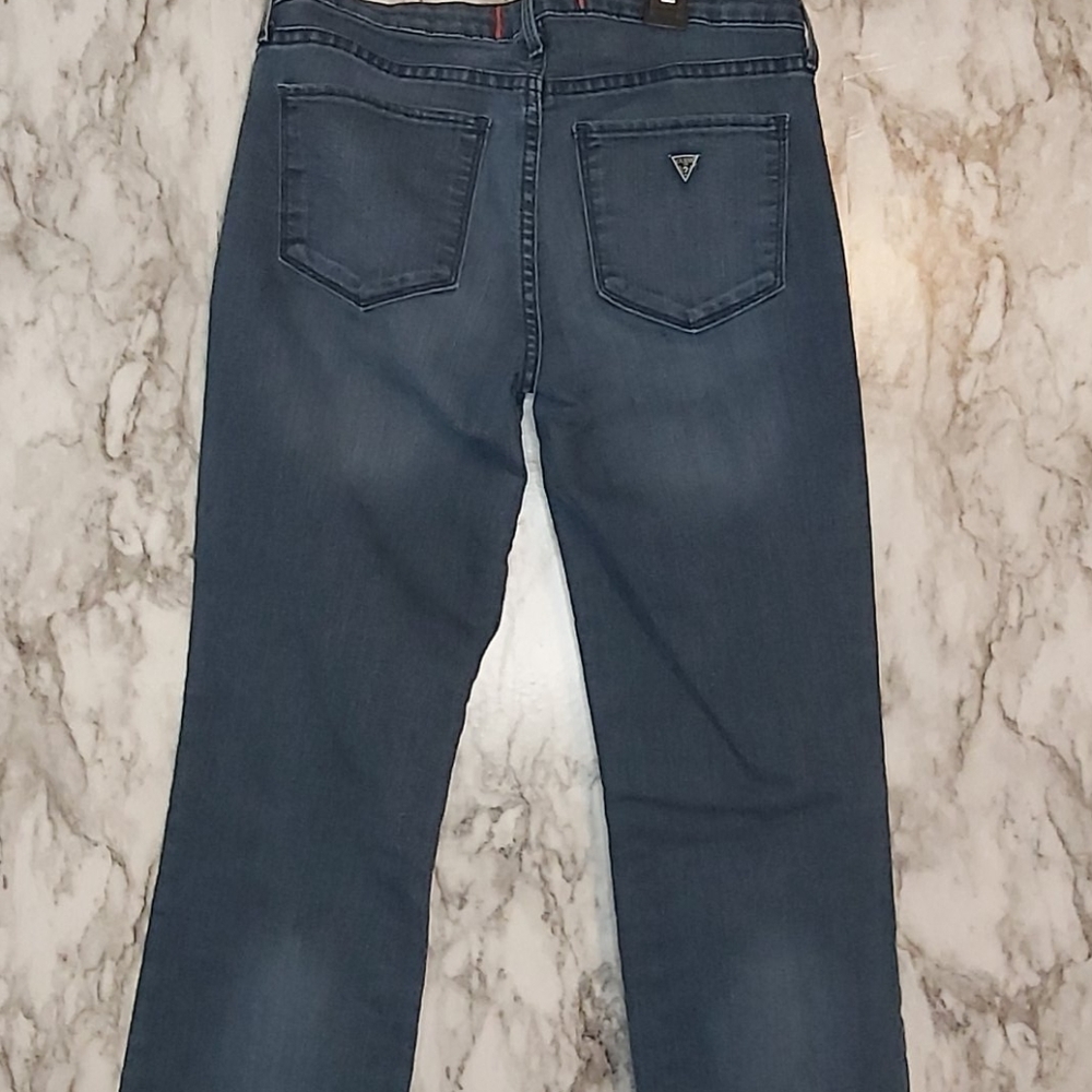Guess Low Rise Straight Leg Jeans Size 27 - Picture 5 of 8